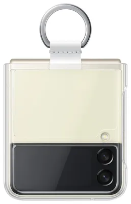 Zdjęcie produktu dla Samsung Clear Cover with Ring (Galaxy Z Flip 3) transparent clear