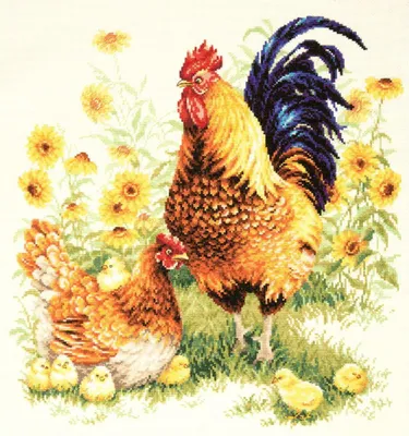 Immagine prodotto di Ago magico Zweigart Edition set per punto croce "Famiglia", schema contato, 39x41cm
