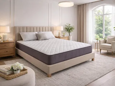 Produktbild von Schaumstoffmatratze SONHO LOIRA VISCO 160x200 cm – Höhe 23 cm mit 5 cm Viscoschaum (Memory-Schaum)