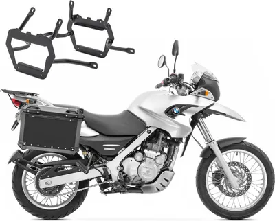 Produktbild von Set Alukoffer + Kofferträger passend für BMW G 650 GS / Sertao 11-16 A