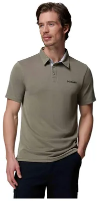 Produktbild von Poloshirt Columbia Polo Columbia Nelson Point manga corta verde grisáceo für Uni