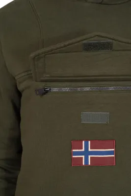Obrázok produktu pre NAPAPIJRI - Pánska mikina s kapucňou a vreckom - Veľkosť XS
