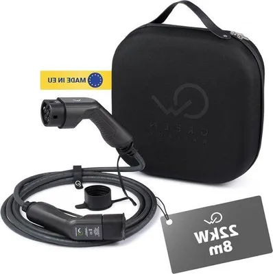 Image de Station de recharge universelle pour voitures électriques - 8 mètres - 22 kW - Noir