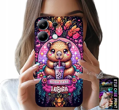 Immagine prodotto di Custodia per Xiaomi Note 13 5G - Dolce capibara con sceicco, design super