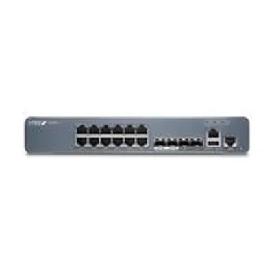 Zdjęcie produktu dla Juniper EX4000-12P, Zarządzany, L2/L3, Gigabit Ethernet (10/100/1000), Obsługa PoE, Możliwości montowania w stelażu, 1U