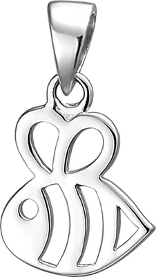 Produktbild von JOBO Kinder Anhänger Biene 925 Sterling Silber Silberanhänger