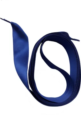 Produktbild von SNORS Schnürsenkel SATIN breit - DUNKELBLAU - 16mm - 130cm