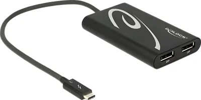 Produktbild von DeLOCK 62708, 0,27 m, 4096 x 2160 Pixel, Schwarz, 60 mm, 99 mm, 16 mm