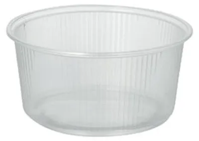 Produktbild von Verpackungsbecher, PP rund 250 ml Ø 10,1 cm · 5 cm transparent