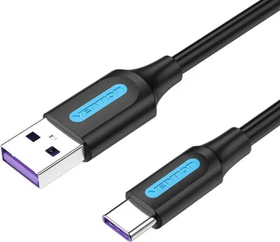 Immagine prodotto di Vention CABLE USB-C TO USB2.0/1.5M BLACK CORBG VENTION