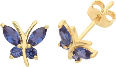 Image de Boucles d'Oreilles Femme Or 375/1000 avec Oxyde de Zirconium - 8mm*8mm; TRS26808