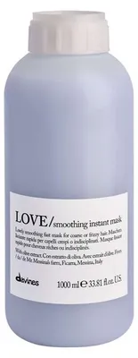 Obrázek produktu pro Davines Essential Haircare Love Smoothing Instant Mask maska pro hrubé a nepoddajné vlasy 1000 ml