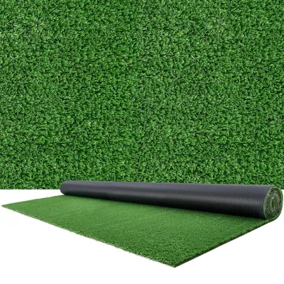 Productafbeelding van VEVOR Kunstgras 365,76 x 213,36 cm Kunstgrasmat met een poolhoogte van 1,5 cm, Kunstgrasmat met drainagegaten, Snijbaar kunstgras, Kunstgrasmat voor balkon, terras, tuin en binnengebruik