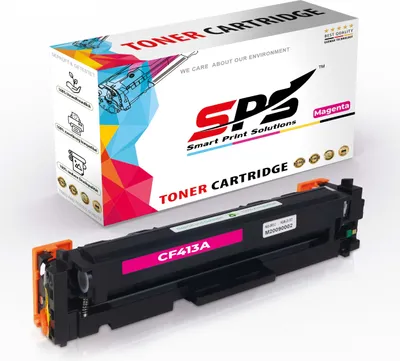 A toner cartridge and its packaging are displayed against a white background.