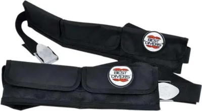Produktbild von Best Divers Taschengewicht Gürtel Schwarz L Schwarz L