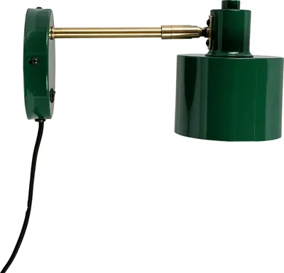 Produktbild von Wandleuchten Wandlampe LED Wandbeleuchtung Leselampe Wohnzimmer Metall Schlafzimmer Deko Ocean Dunkelgrün Messing