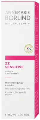 Produktbild von Annemarie Börlind ABZZSRE150, Reinigungslösung, Frauen, Empflindliche Haut, Beruhigend, Pumpenflasche, 150 ml