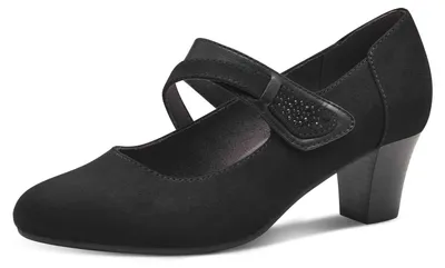 Produktbild von Jana Damen Pumps mit Riemen Mary Jane Vegan, Black, 42