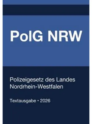 Produktbild von PolG NRW - Polizeigesetz des Landes Nordrhein-Westfalen 2026