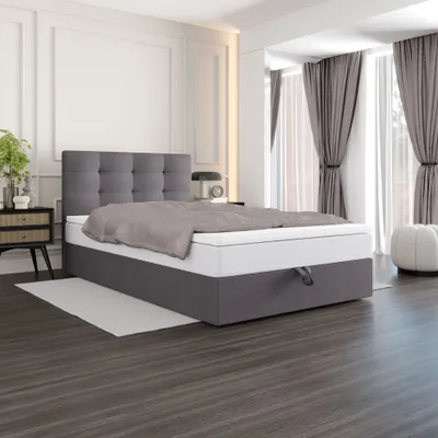 Obrázek produktu pro Čalouněná postel 90x200 DELILAH 4 - šedá