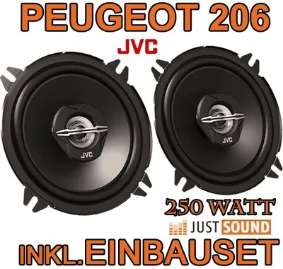 Produktbild von Peugeot 206 - Lautsprecher hinten - JVC CS-J520 - 13cm Koaxe Lautsprecher