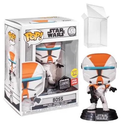 Zdjęcie produktu dla Star Wars - Boss 458 Glows Special Edition Gaming Greats - figurka winylowa Funko Pop! - Vinyl Figur