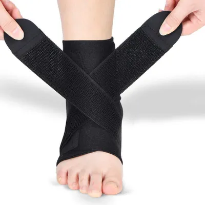 Produktbild von Knöchelbandage, verstellbare Knöchelbandage, hochelastisch