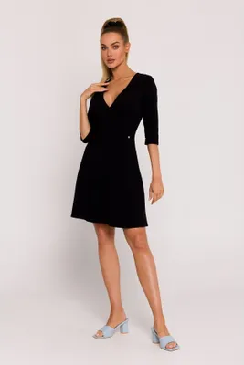 Produktbild von Made of Emotion Minikleid für Frauen Qekjis M786 schwarz L
