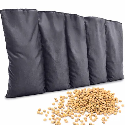 Produktbild von Amilian Kirschkernkissen ca. 55x20cm - Wärmekissen Kirschkern - Sack - Wärmekompresse - für Kinder Erwachsene - ideal als Massagekissen Kältekissen