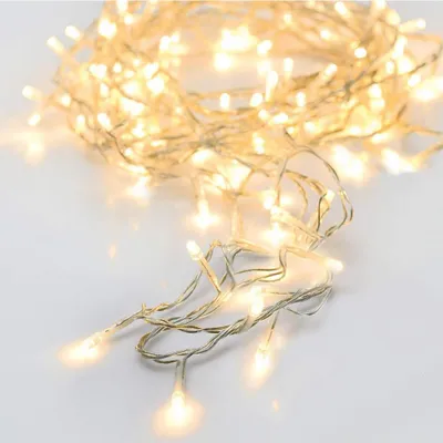 Productafbeelding van LED-lichtslingers, warm wit, 2,5 meter