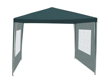 Produktbild von Gartenpavillon Grün 3x3m Pavillon Partyzelt Gartenzelt Zelt wasserabweisend