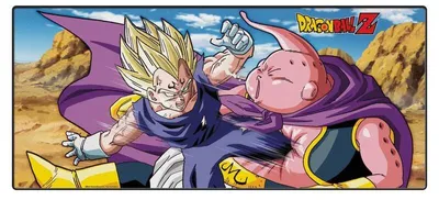 Productafbeelding van Dragon Ball muismat XXL: Buu vs. Majin Vegeta