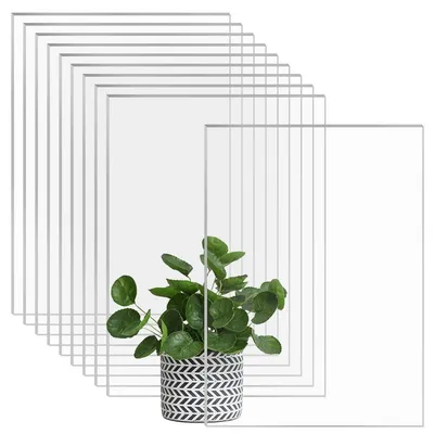 Obrázek produktu pro Solidchoice – Sada 10 průhledných akrylových desek pro fotorámečky