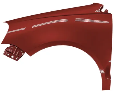 Zdjęcie produktu dla Błotnik VW POLO 9N3, lewy, LC3R, 2005–2009, nowy, pomalowany