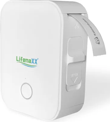 Immagine prodotto di Stampante portatile per etichette Lifenaxx LX-048, Bluetooth, termica