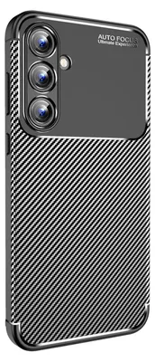 Produktbild von Handy Hülle für Samsung Galaxy A35 5G Carbon Look Cover Case Schutzhülle Farbe: Schwarz