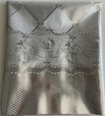 Obrázek produktu pro PVC ubrus stříbrný 140x140 cm