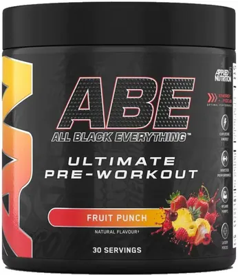 Imagen del producto de Applied Nutrition ABE, suplemento pre-entrenamiento - 375 g, sabor a ponche de frutas
