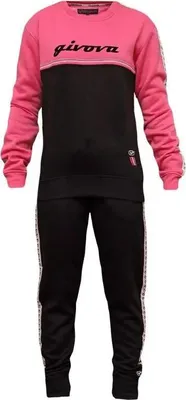 Produktbild von Damen-Set Givova Donna Schwarz-Fuxia Schwarz