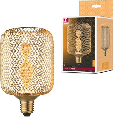 Zdjęcie produktu dla Paulmann Metallic Glow Standard 230V żarówka LED Zyl Helix