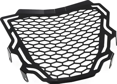 Image de ZIEGER Protecteur de radiateur Pro compatible avec Ducati Streetfighter BJ 2011-16 bas noir