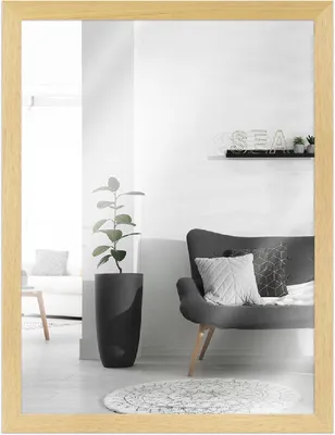 Produktbild von MendeFrames H430 Wandspiegel Klassik natur 20x20 cm