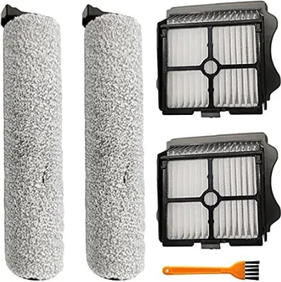 Produktbild von Ersatzbürstenfilter-Set 5-teilig, Mikrofaser-Walzenbürste, Für Tineco iFloor3 und Floor One S3