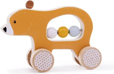 Produktbild von Bigjigs Toys Teddybär auf Rädern