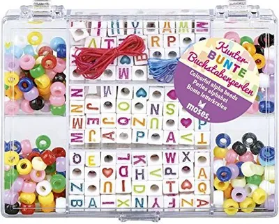 Produktbild von Moses Verlag * 30590 Kunterbunte Buchstabenperlen