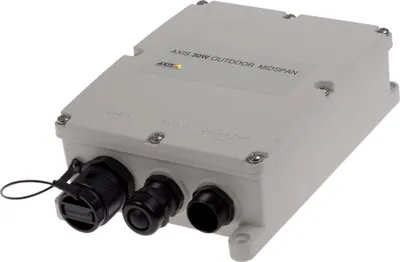 Zdjęcie produktu dla Axis 01944-001, Midspan, Zewnętrzna, Czarny, Szary, Axis, Aluminium, IP66