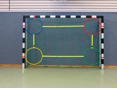 Immagine prodotto di Porta da calcio Strab "To-Go, Halle", Halle Junior, 4 anelli, ø 70 cm