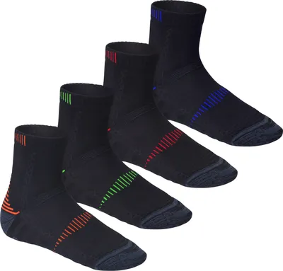 Produktbild von CFLEX Laufsocken für Männer und Frauen (4 Paar) Funktionssocken mit verstärkten Bereichen - Mix 4 Farben