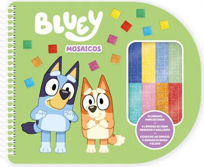 Produktbild von Moose Bluey Mosaik Notizbuch Kinder One Size