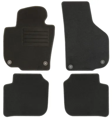 Produktbild von Fußmatten-Set für Skoda Superb 2 3T, 07/2008-05/2013, 4-teilig, Schwarz